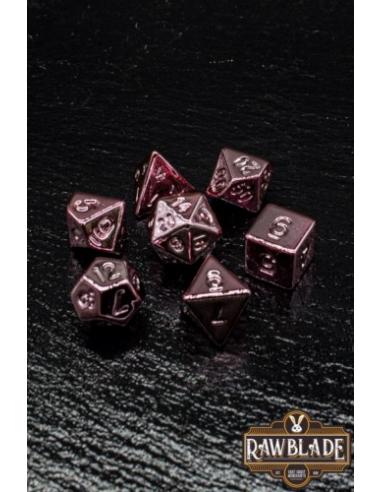 RAWBLADE ACRYLIC METALLIC SET DADOS PINK COLD (7)