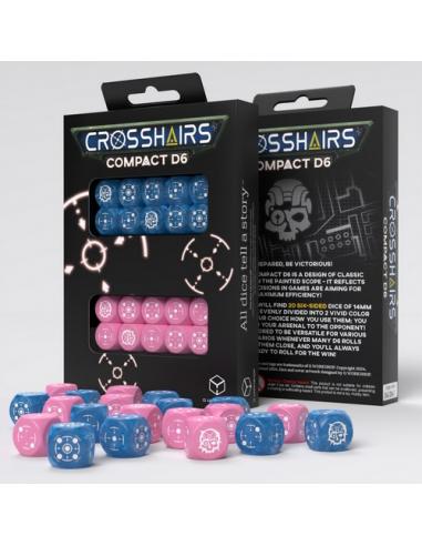 QW DADOS COMPACT D6 BLUE PINK