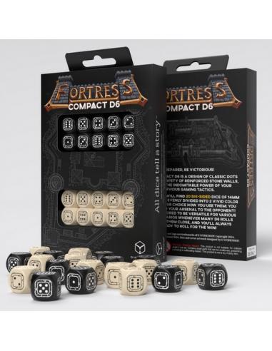 QW DADOS FORTRESS COMPACT D6 BLACK BEIGE