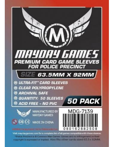 FUNDA PREMIUM MAYDAY POLICE PRECINT 63.5 X 92 (50)