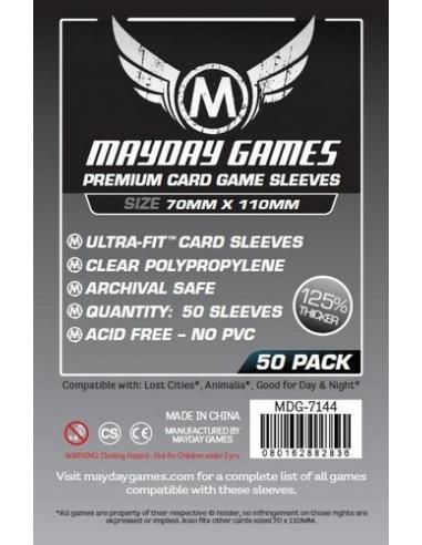 FUNDA PREMIUM MAYDAY SILVER LOST CITIES 70 X 110 (