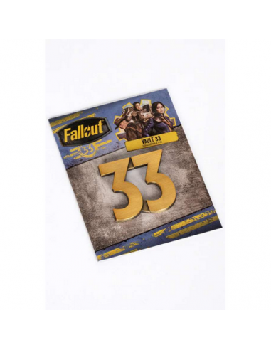 FALLOUT  PIN VAULT 33 DELUXE ED LIMITADA