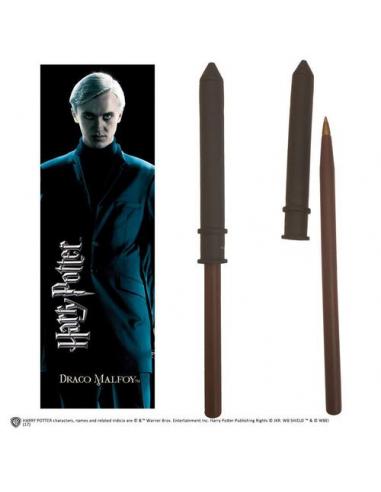 BOLIGRAFO Y MARCAPAGINAS HARRY POTTER DRACO