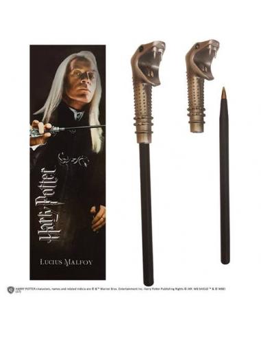 BOLIGRAFO Y MARCAPAGINAS HARRY POTTER LUCIUS