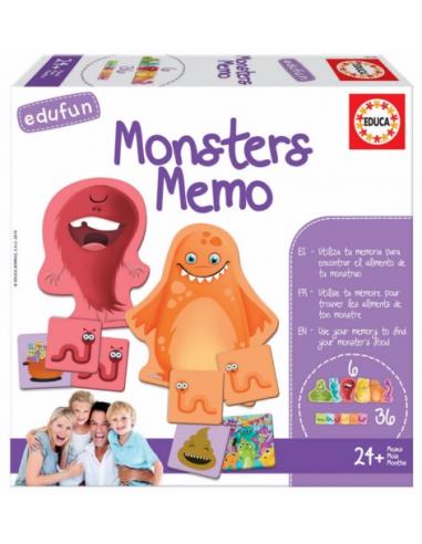 JUEGO EDUCATIVO MONSTERS MEMO