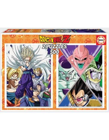 PUZLE 2 X 500 DRAGON BALL