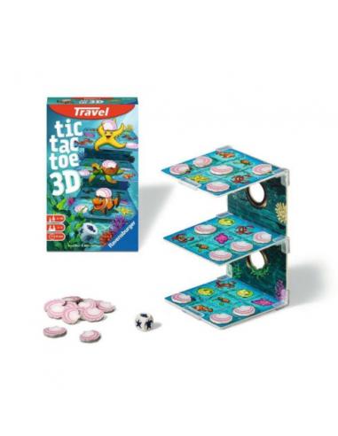 TIC TAC TOE 3D JUEGO DE VIAJE