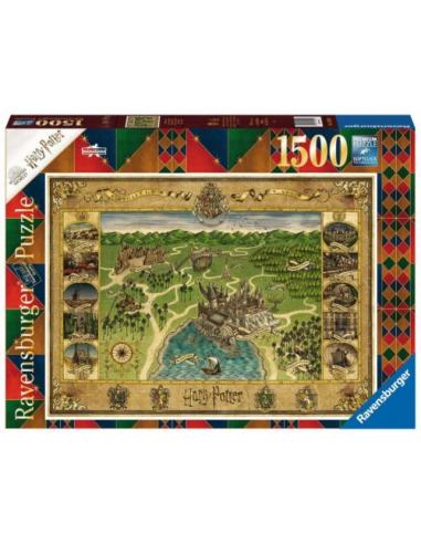 PUZLE 1500 HARRY POTTER MAPA