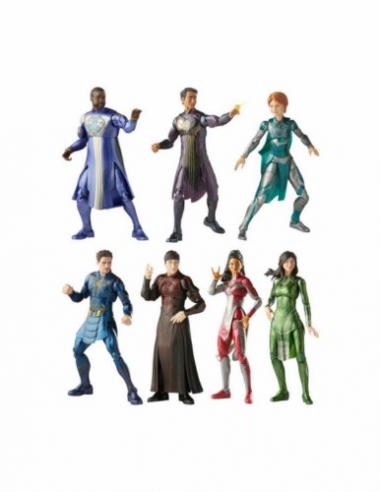 CAJA HASBRO FIGURAS MARVEL LEGENDS ETERNALS (8)
