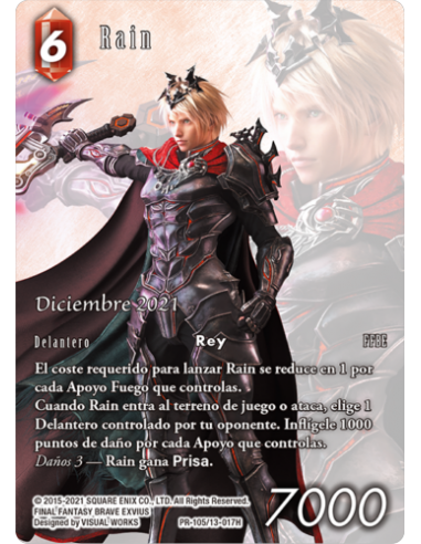 FINAL FANTASY TCG OPKIT RAIN (16+4) DIC21