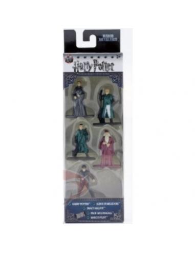 SET 5 FIGURAS METAL HARRY POTTER SET B 4 CM