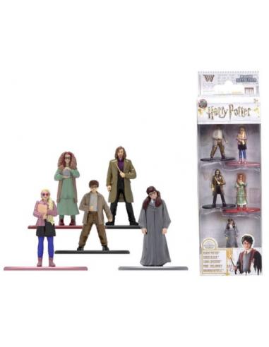 SET 5 FIGURAS METAL HARRY POTTER SET C 4 CM