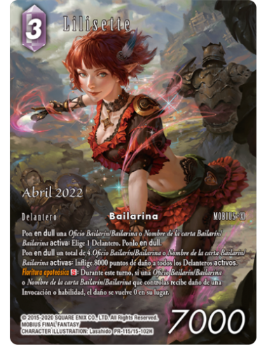 FINAL FANTASY TCG OPKIT LILISETTE (16+4) ABR22