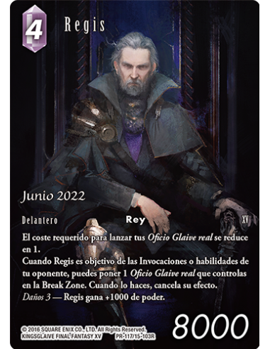 FINAL FANTASY TCG OPKIT REGIS (16+4) JUN22