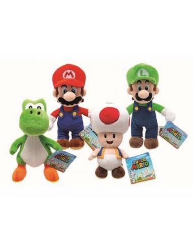 DISPLAY PELUCHES NINTENDO MARIO 20 CM (12)