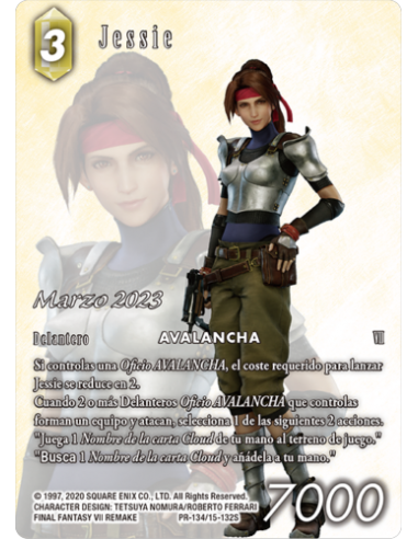 FINAL FANTASY TCG OPKIT JESSIE (16+4) MARZO 23