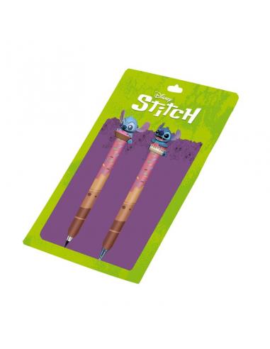 Blister 2 boligrafos borrables Stitch Disney