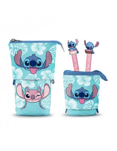 Portatodo + lapiz + boligrafo Stitch Disney