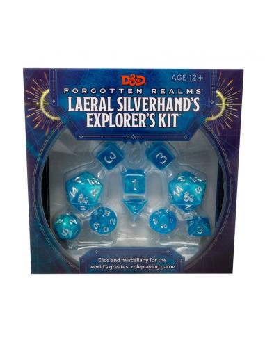 Dungeons & Dragons Forgotten Realms: Laeral Silverhand's Explorer's Kit - Dice & Miscellany Inglés