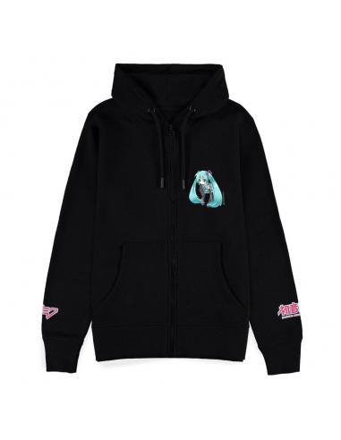 Hatsune Miku Sudadera capucha Black talla XXL