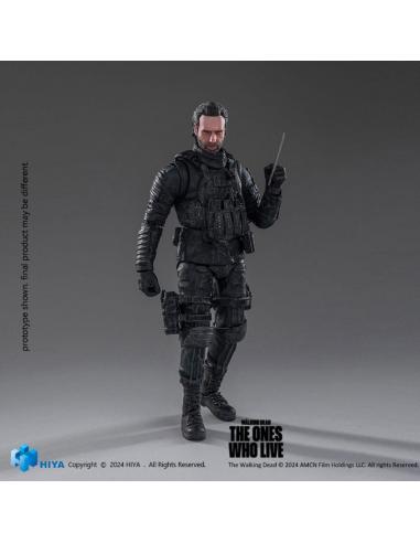 The Walking Dead: The Ones Who Lived Figura 1/18 Exquisite Mini Daryl Dixon Dark Eyes Walker 11 cm