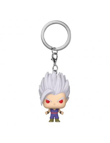 Dragon Ball Super: Super Hero Llaveros Pocket POP! Vinyl Gohan UI 4 cm Expositor (12)