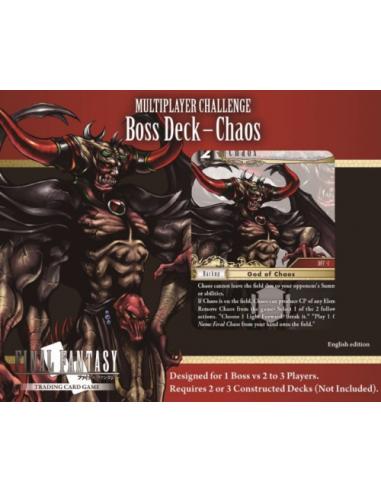 FINAL FANTASY TCG PACK MULTIPLAYER BOSS DECK CHAOS