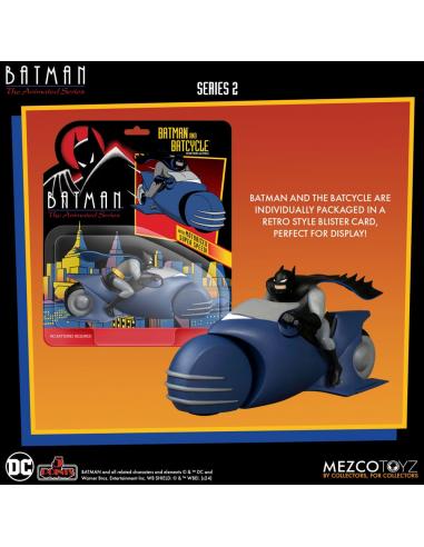 Batman the Animated Series 2 Figura 5 Points Batman & Batcycle 10 cm