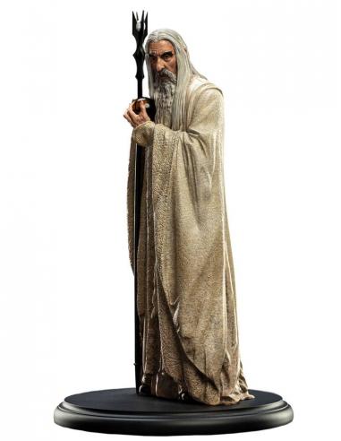 El Señor de los Anillos Estatua Saruman el Blanco 19 cm