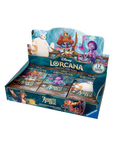 Disney Lorcana TCG Azurite Sea caja de sobres Expositor (24) *Edición Inglés*