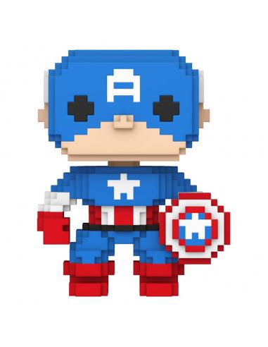Marvel POP! 8-Bit Vinyl Figura Captain America 9 cm