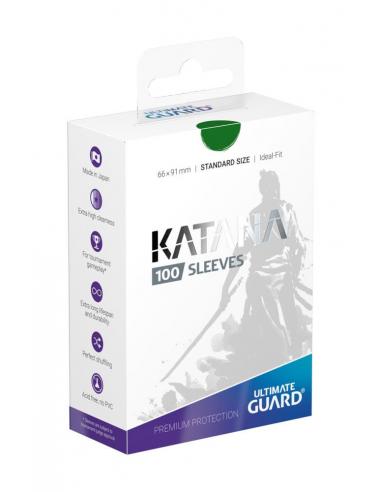 Ultimate Guard Katana Sleeves Tamaño Estándar Verde (100)