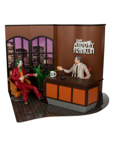 Joker DC Multiverse (Joker Movie) Figura Deluxe Colllector The Joker (Live with Murray Franklin) Limited Edition 18 cm