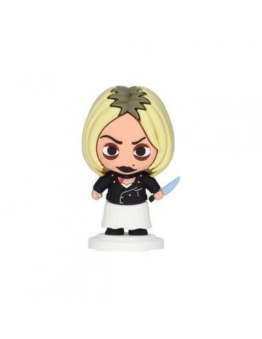Muñeco Diabólico, Chucky Minifigura Goma Pokis Tiffany 7 cm