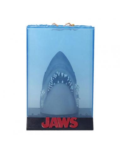 Jaws  Figura PVC 3D Poster 50th Anniversary 26 cm
