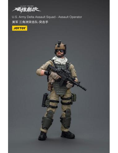 Hardcore Coldplay Figura 1/18 U.S. Army Delta Assault Squad Operator 11 cm