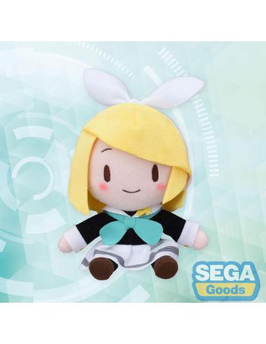 Character Vocal Series 02: Kagamine Rin/Len Peluche Fuwa Petit Mini Kagamine Rin Uniform Ver. (EX) 16 cm