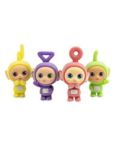 Teletubbies figuras mini Cheebee Teletubbies Flocked 6 cm Surtido (12)