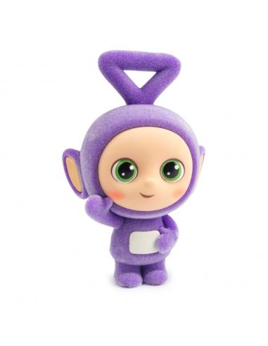 Teletubbies figuras mini Cheebee Tinky Winky Flocked 6 cm