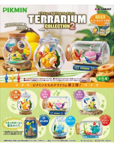 Pikmin Minifiguras 6 cm Terrarium Collection 2 Expositor (6)