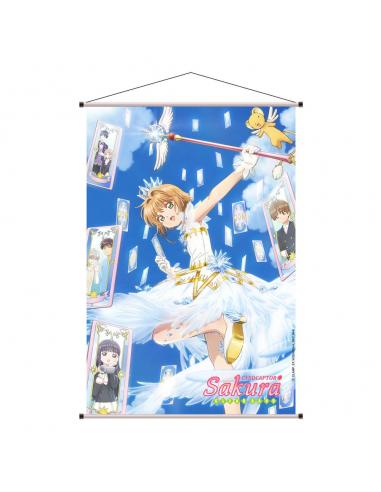 Cardcaptor Sakura Clear Card Póster Tela Sakura Kinomoto 60 x 90 cm