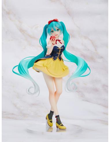 Hatsune Miku Estatua PVC Hatsune Miku Wonderland Snow White 18 cm