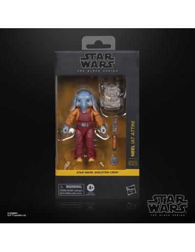 Figura hasbro star wars the black series skeleton crew neel at attin
