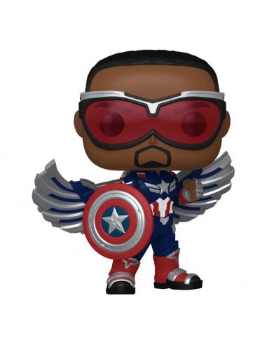 Captain America Brave New World Funko POP! Movies Vinyl Captain America 9 cm