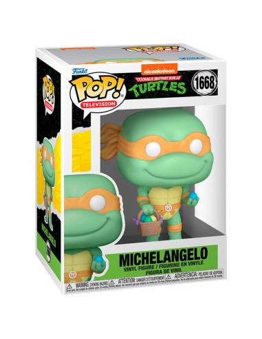 Funko POP Tortugas Ninja Michelangelo Conejo de Pascua