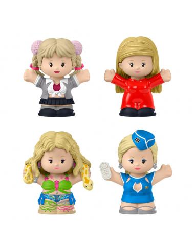 Britney Spears Pack de 4 Minifiguras Fisher-Price Little People Collector 7 cm