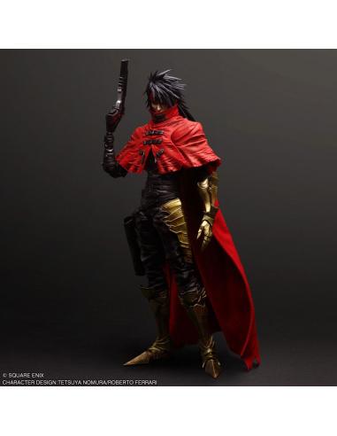 Final Fantasy VII Rebirth Play Arts Kai Figura Vincent Valentine 28 cm