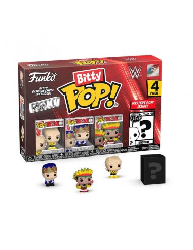 WWE Pack de 4 Figuras Bitty POP! Vinyl Dusty Rhodes 2,5 cm
