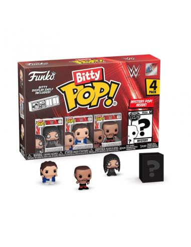 WWE Pack de 4 Figuras Bitty POP! Vinyl The Undertaker 2,5 cm