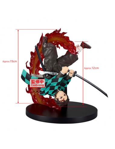 Figura Tanjiro Kamado Vibration Stars Demon Slayer Kimetsu no Yaiba 15cm